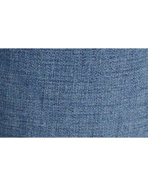 NYDJ Blue Sheri High Waist Cuff Hem Ankle Jeans