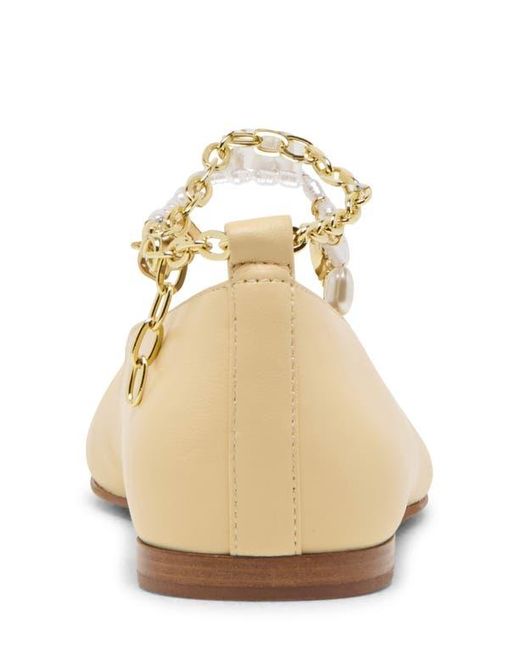 Dolce Vita Natural Baiden Ankle Strap Flat