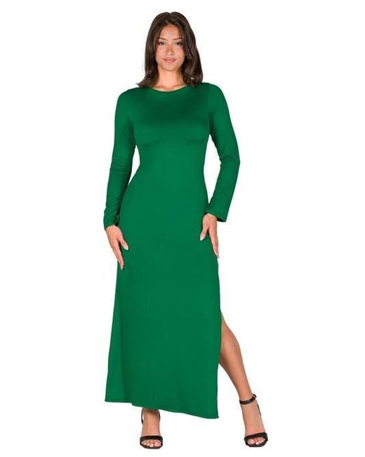 fitted long evening dress LaDivine CD791 Long Formal Fitted Evening Prom Dress