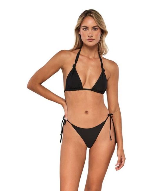 Swim Systems Brown Mila Triangle Bikini Swimsuit Top