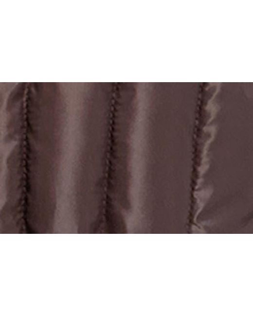 Kensie Brown Hooded Puffer Jacket
