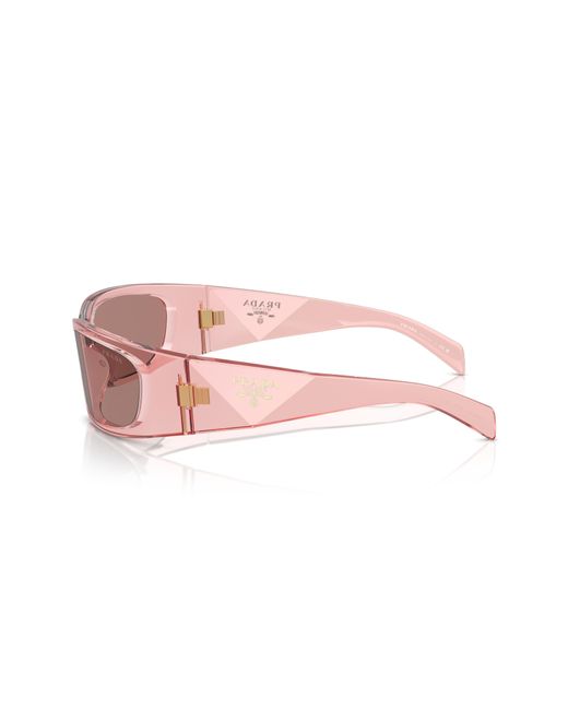 Prada Pink 60mm Symbole Butterfly Sunglasses for men
