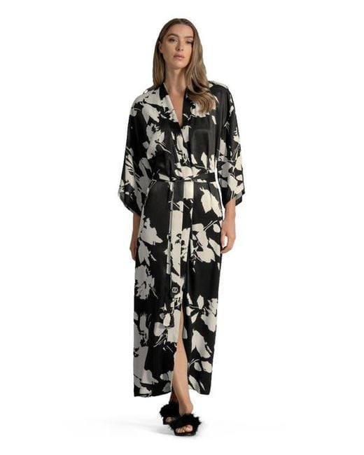 Toga Black Gerini Robe