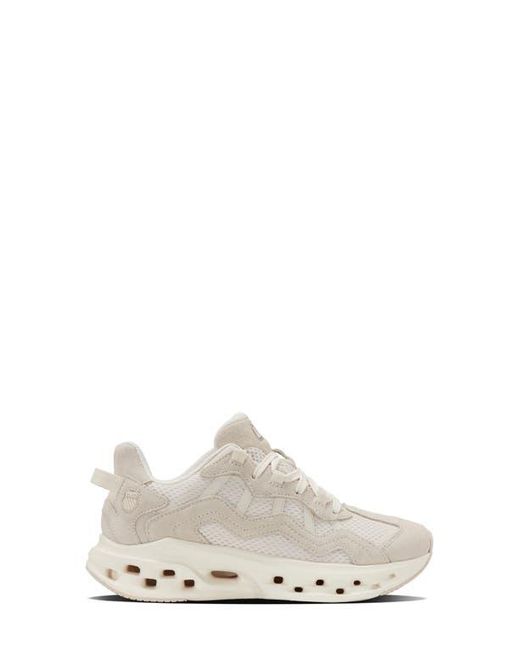 K-swiss White Tubes Lite Mixed Media Sneaker