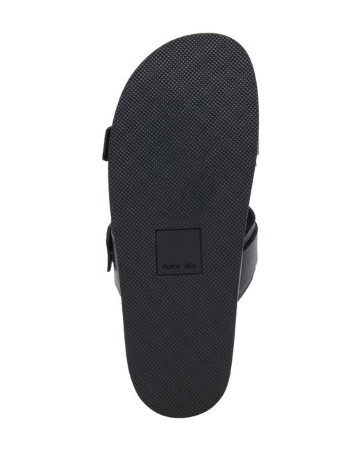 Dolce Vita Black Soya Platform Sandal