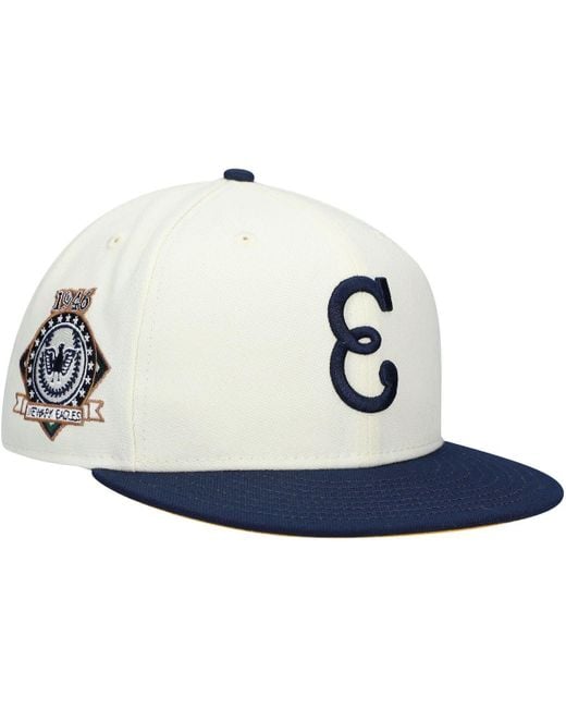 RINGS AND CRWNS Blue Rings & Crwns /navy Newark Eagles Team Fitted Hat At Nordstrom for men