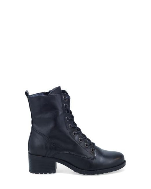 Miz Mooz Blue Juke Lace Up Bootie