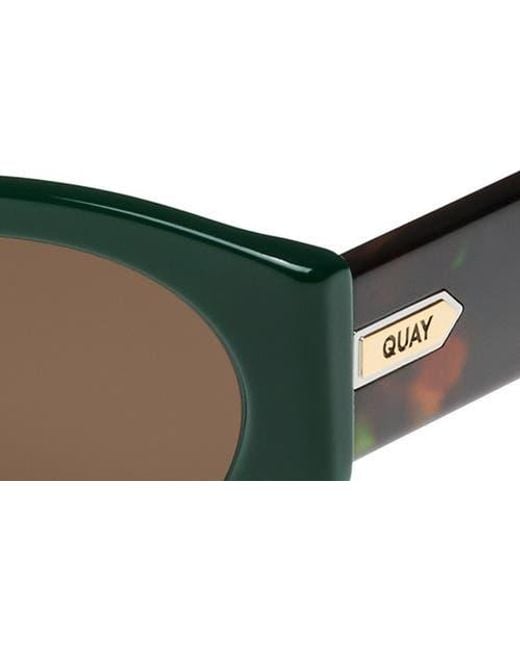 Quay Multicolor So What 53Mm Round Sunglasses
