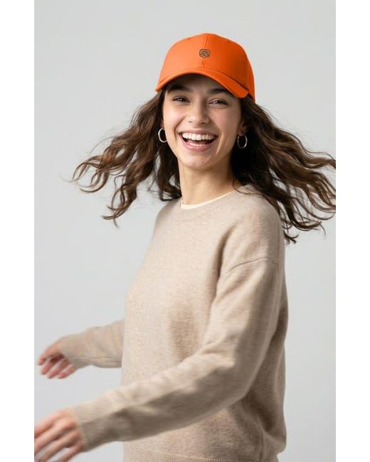 Alix White Pretzel Dad Cap