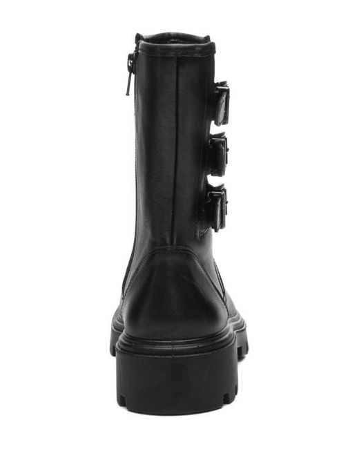 Ara Black Montpelier Combat Boot