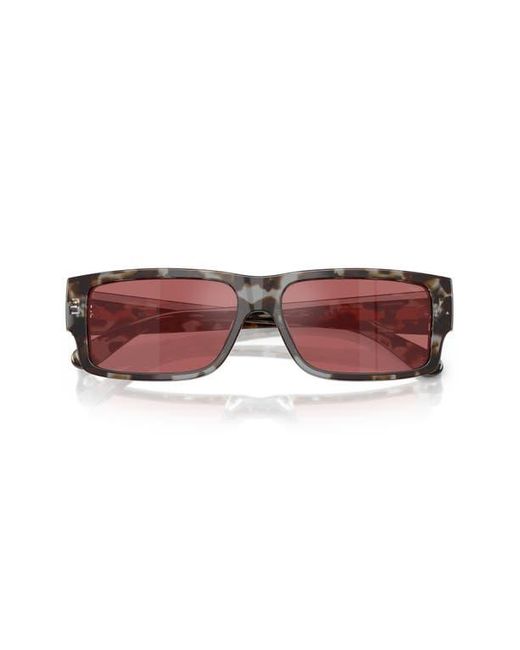 DIESEL Pink 57Mm Rectangular Sunglasses for men