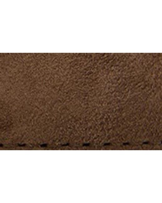 Veronica Beard Brown Dash Suede Belt