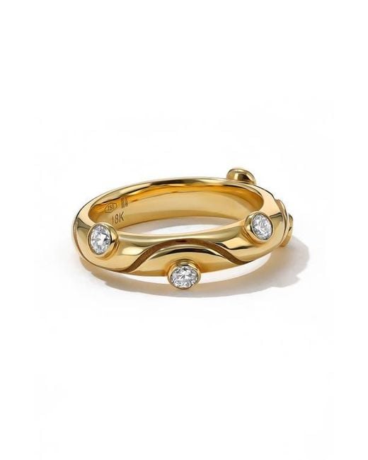 Mark Henry Metallic Riva Crest Ring