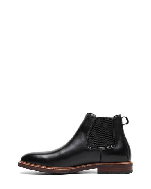Florsheim Black Anthem Plain Toe Chelsea Boot for men