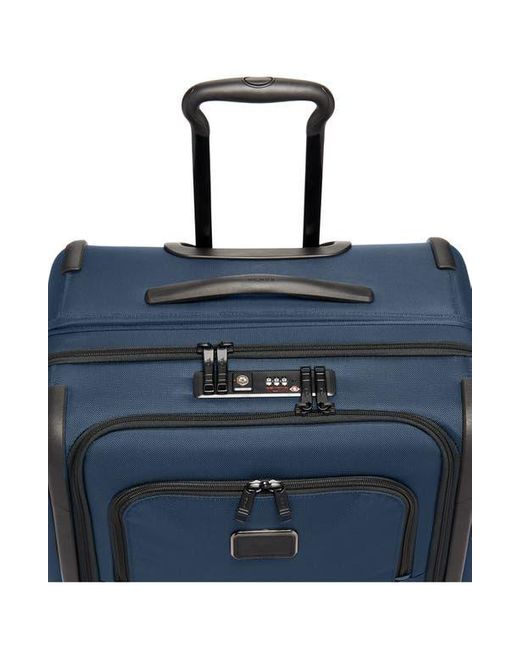 Tumi Blue Alpha 3 Short Trip Expandable Wheeled 26-Inch Packing Case for men