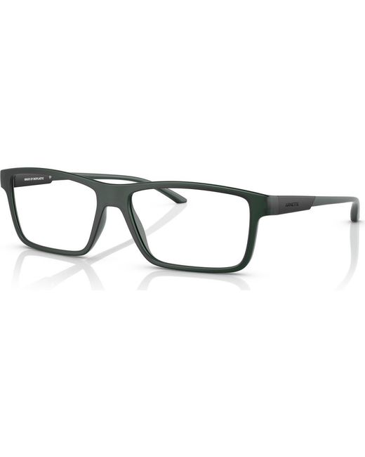 Arnette Green 56Mm Rectangle Optical Glasses