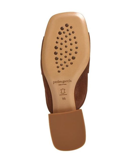 Pedro Garcia Brown Enna Slide Sandal