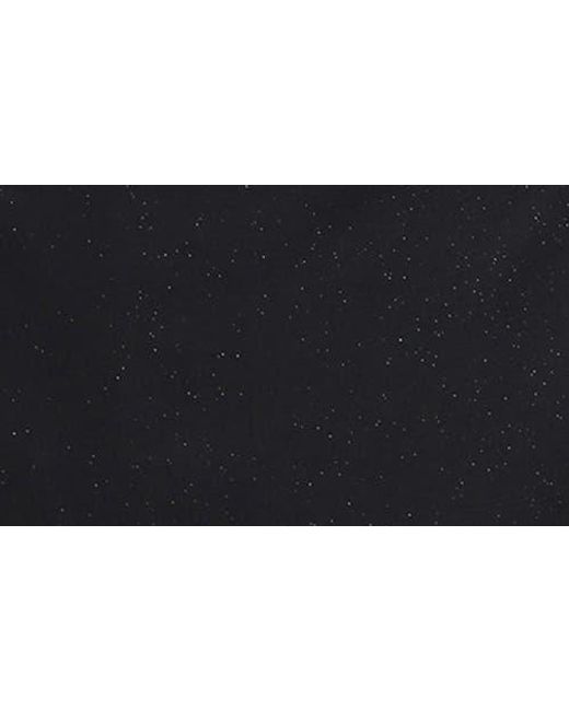 Sl Fashions Black Flutter Sleeve Metallic Gown