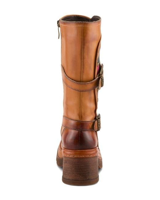 Spring Step Brown Coolvibes Platform Boot
