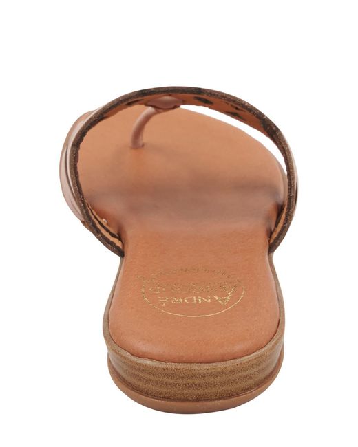 Andre Assous Brown Featherweights Sandal