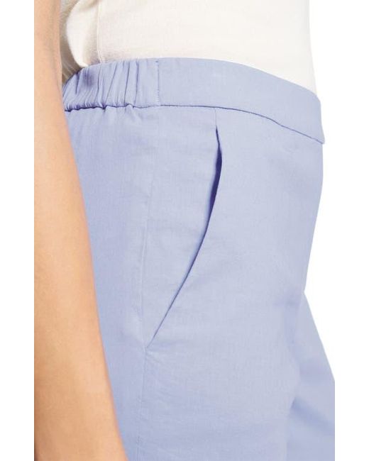 Theory Blue Treeca Pull-On Pants