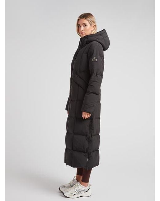 Jacket Black Star Extra Long Down Coat