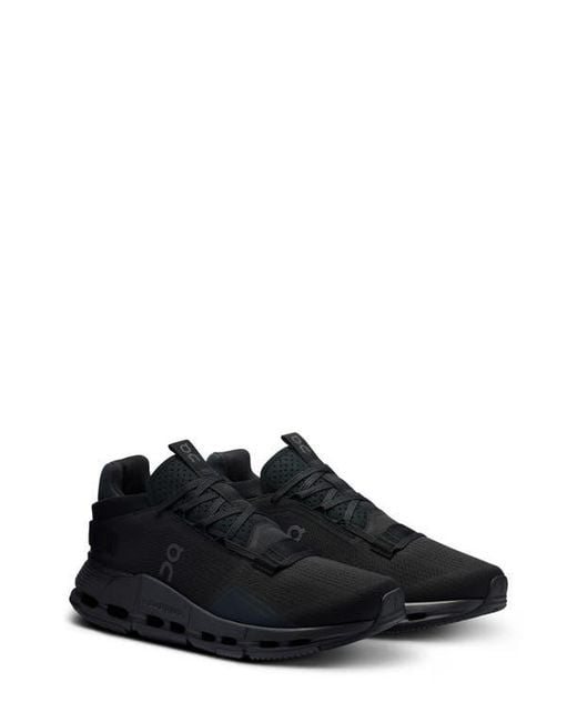 On Shoes Black Cloudnova 2 Training Sneaker for men