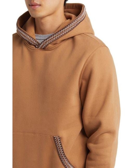 Ugg Brown Tasman Pullover Hoodie for men