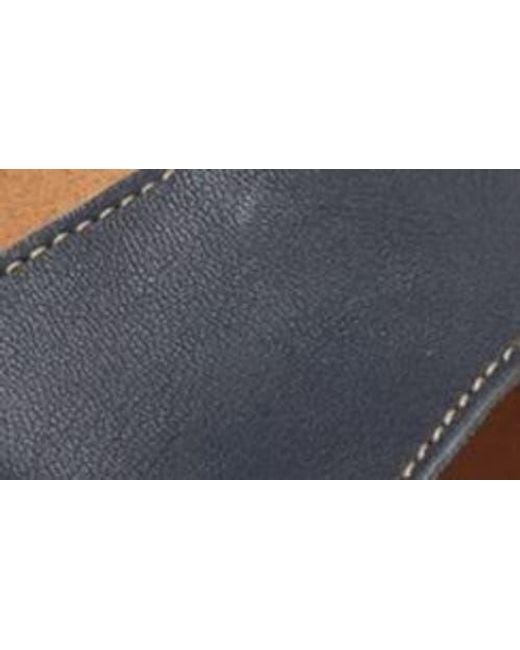 On Foot Blue Platform Sandal