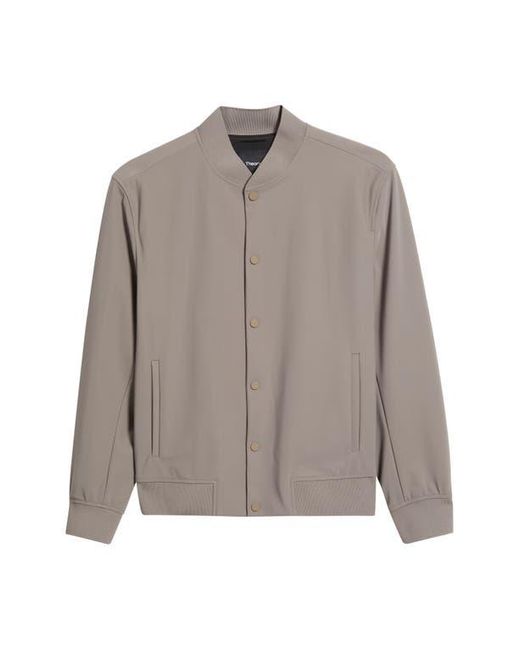Theory Gray Murphy Precision Bomber Jacket for men