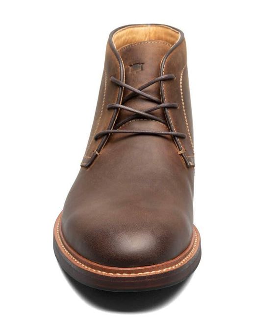 Florsheim Brown Anthem Plain Toe Chukka for men