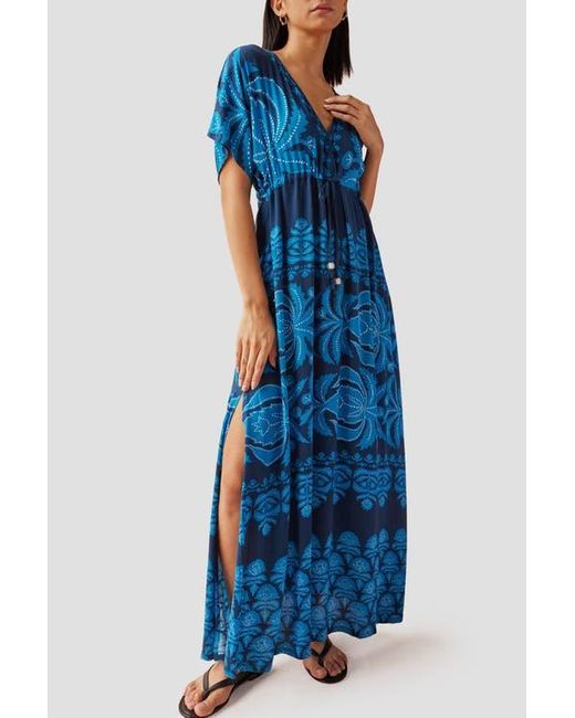 Omika Blue Pia Caftan