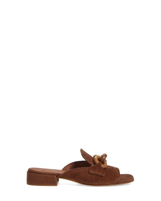 Pedro Garcia Brown Enna Slide Sandal