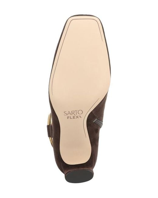 Sarto Brown Flexa Elia Bootie