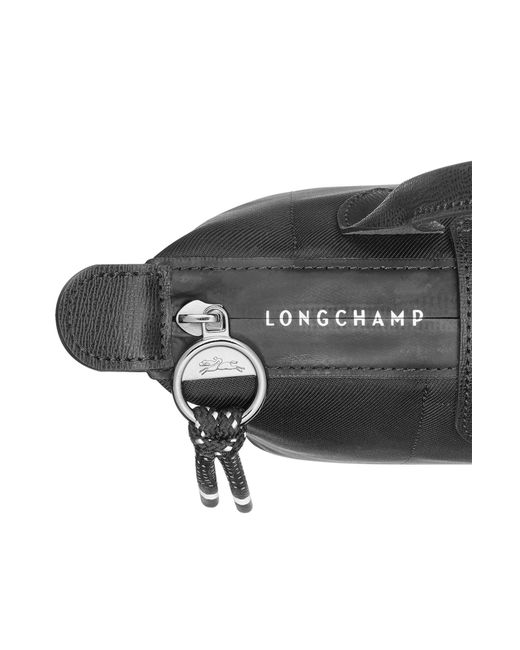 Longchamp Black Large Le Pliage Energy Recycled Canvas Cosmetics Case