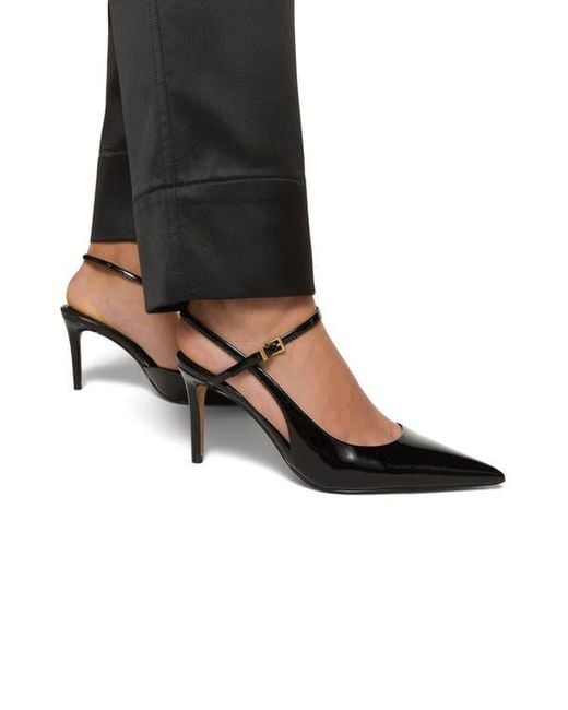 ALDO Black Kymmberly Pointed Toe Ankle Strap Pump