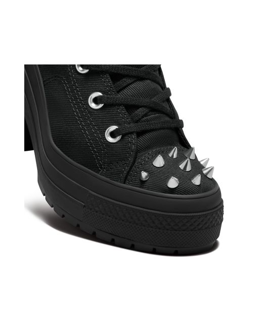 Converse Black Chuck 70 De Luxe Block Heel Sneaker