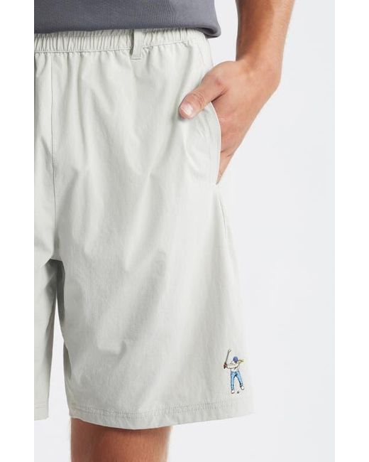 EASTSIDE GOLF Gray Drawstring Waist Golf Shorts for men