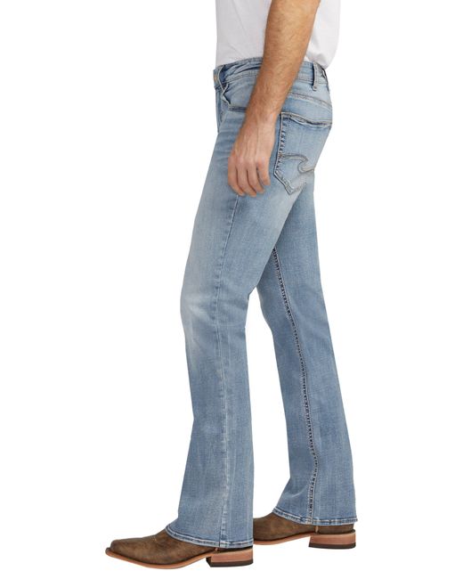 Silver Jeans Co. Blue Craig Classic Fit Bootcut Jeans for men
