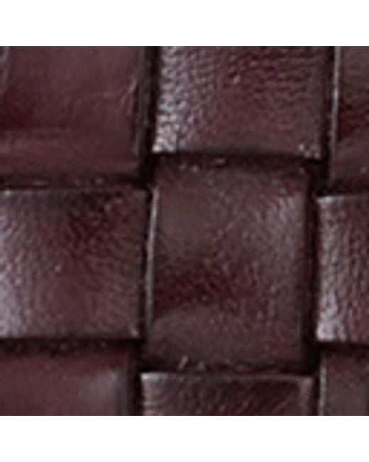 Paul Fredrick Red Everett Belt for men