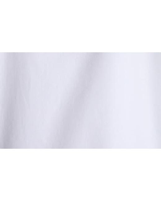 Alexander McQueen White Cotton Poplin Button-Up Shirt