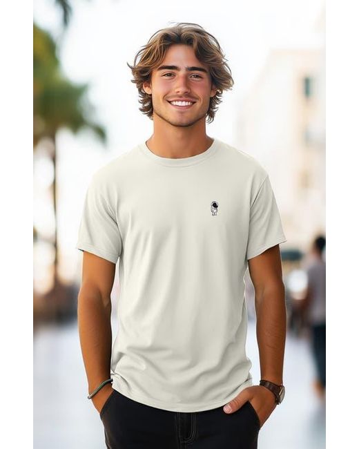 Alix White Astronaut Tee for men