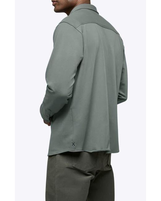 Cuts Gray Hyperloop Overshirt for men