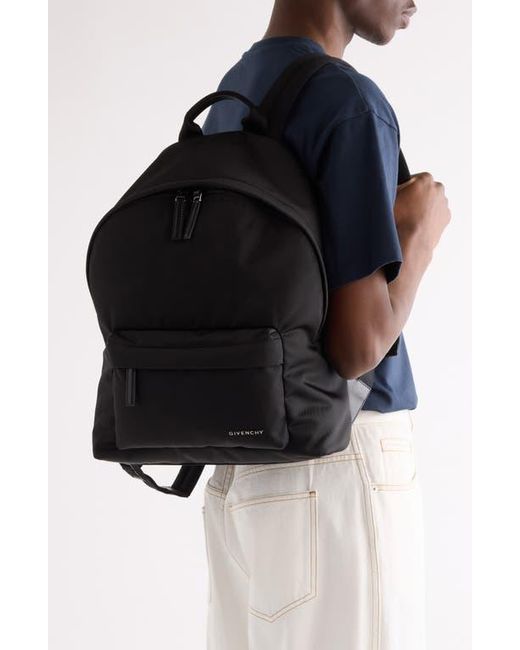 Givenchy Black Essential U Nylon Backpack for men