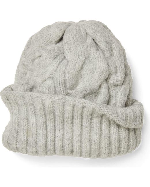 Free People Gray Coast Line Beanie