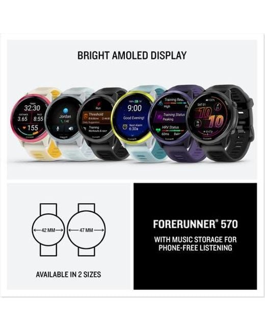 Garmin Black Forerunner 570