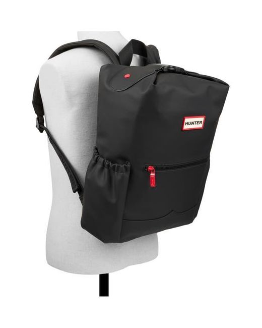 Hunter Black Top Clip Backpack