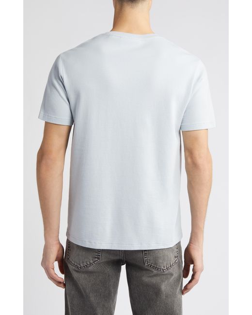 FRAME White Duo Fold Cotton T-shirt for men
