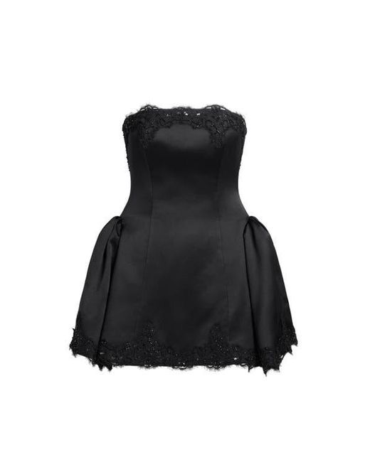 Scarlett Gasque Black Phantom Mini Dress