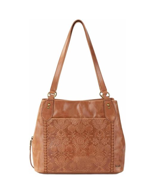 The Sak Brown Melrose Satchel Bag